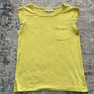 Lime Green Sleeveless Top